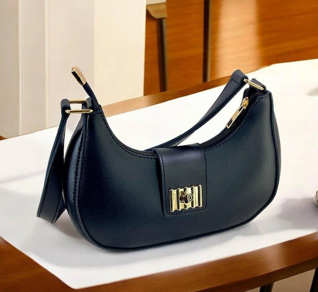 Black Salena Hand Bag