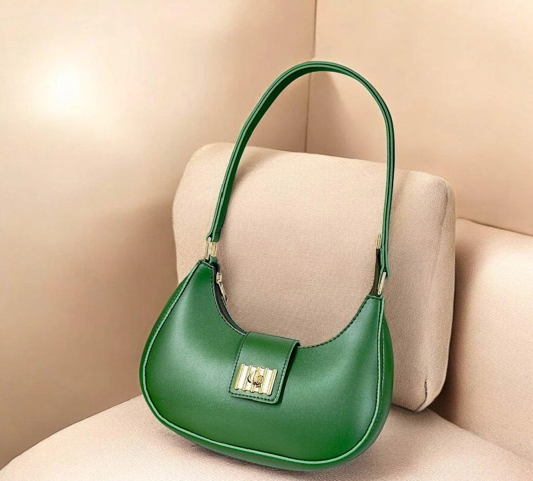Green Salena Hand Bag