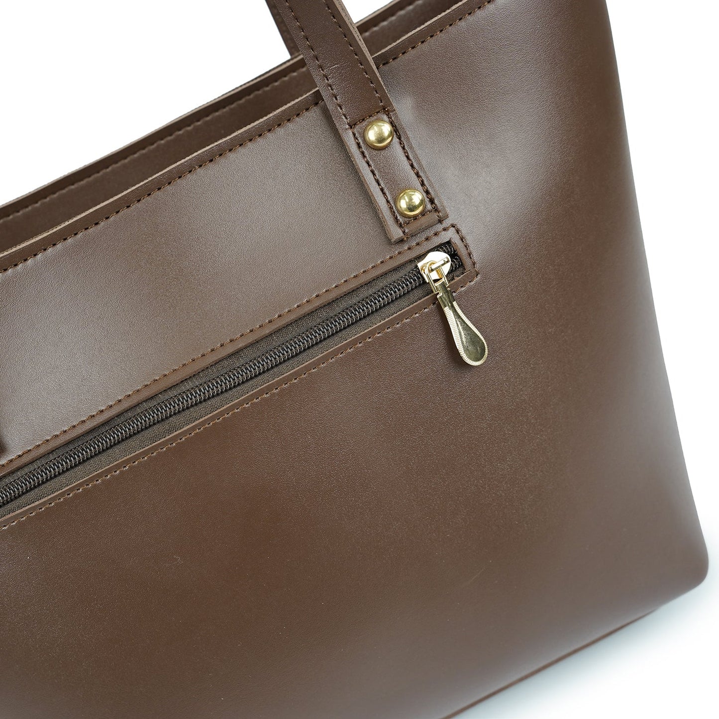 BROWN REENA TOTE BAG