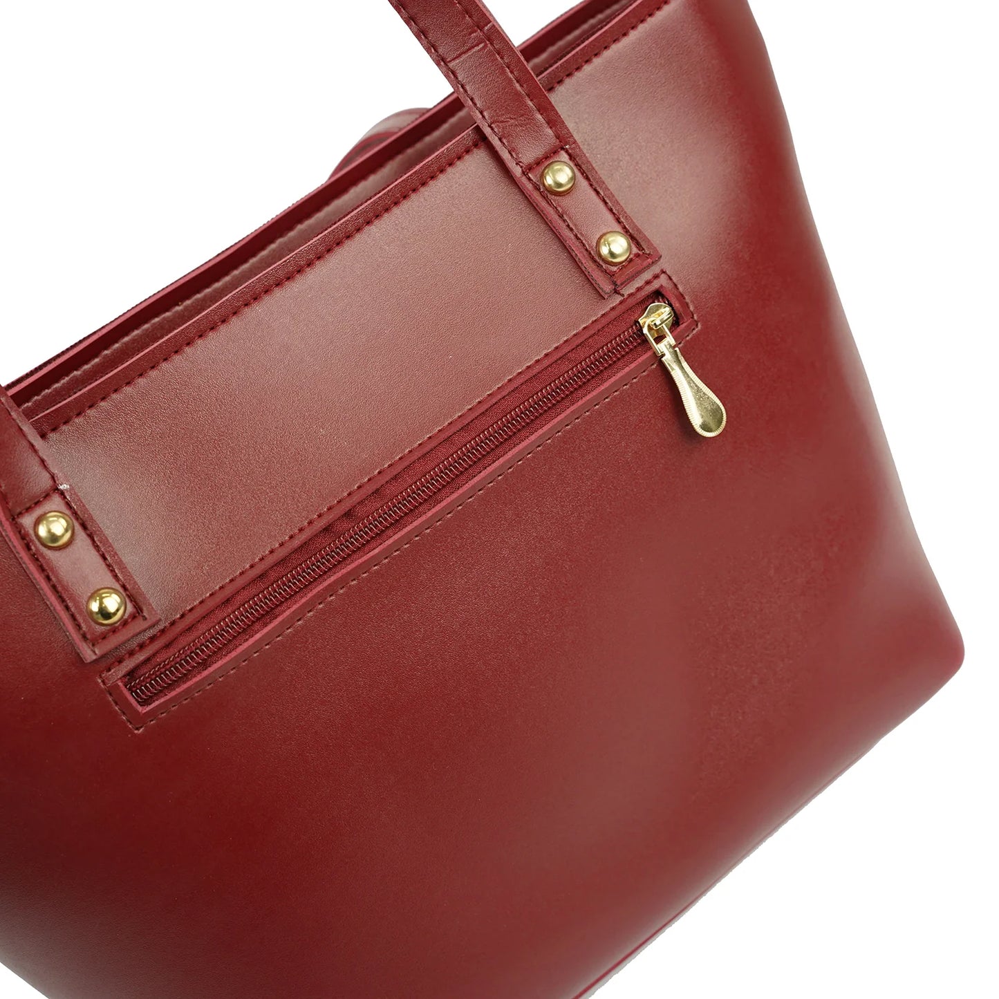 MAROON REENA TOTE BAG