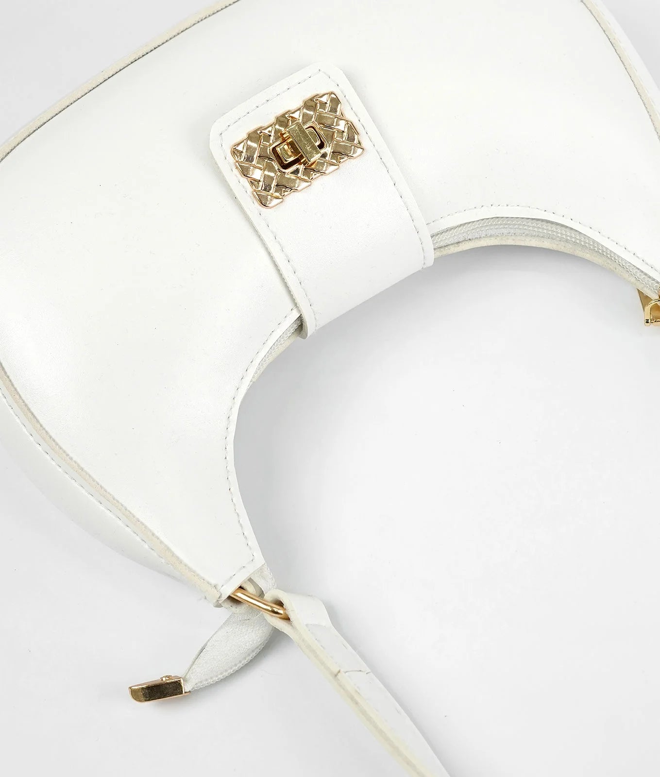 White Salena Hand Bag
