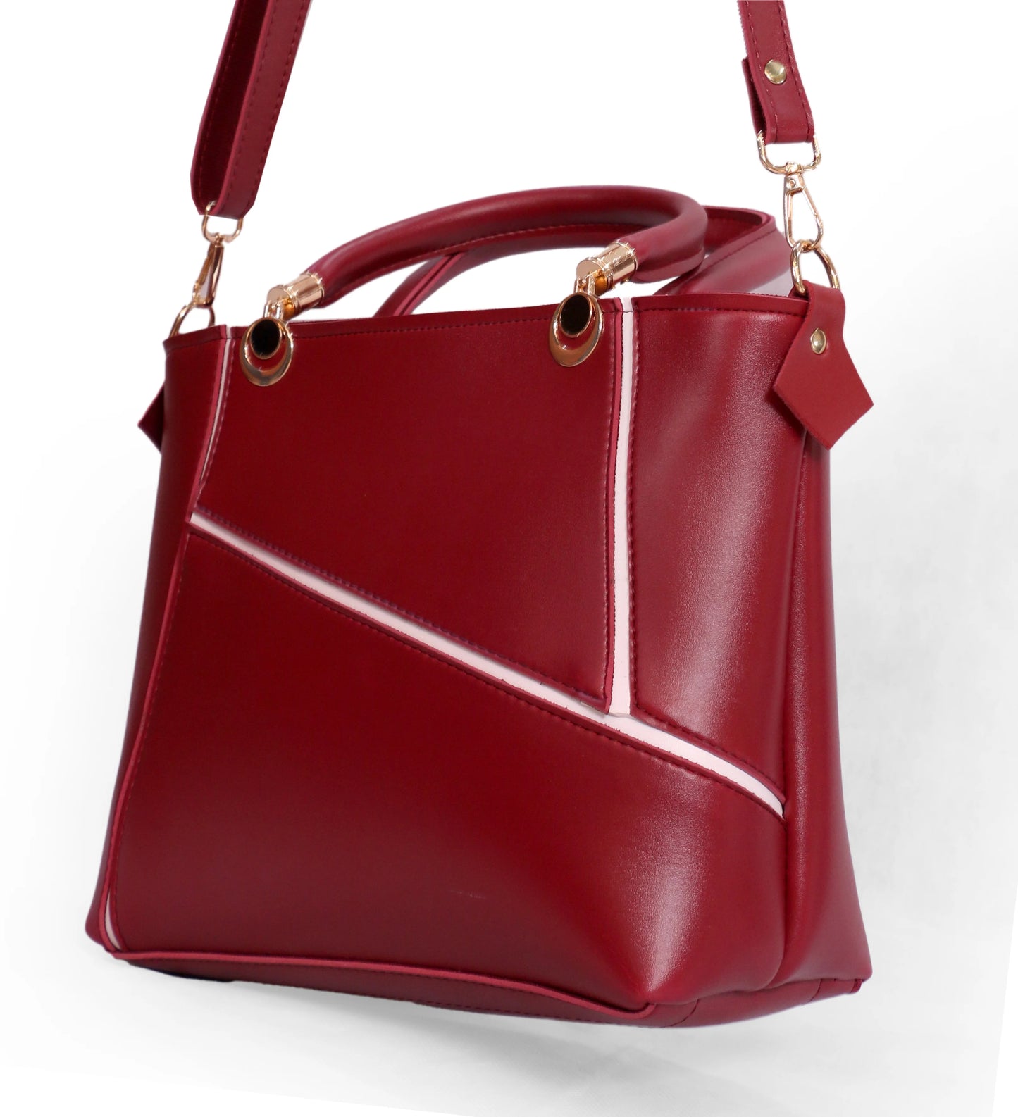 Maroon Noble Tote Bag