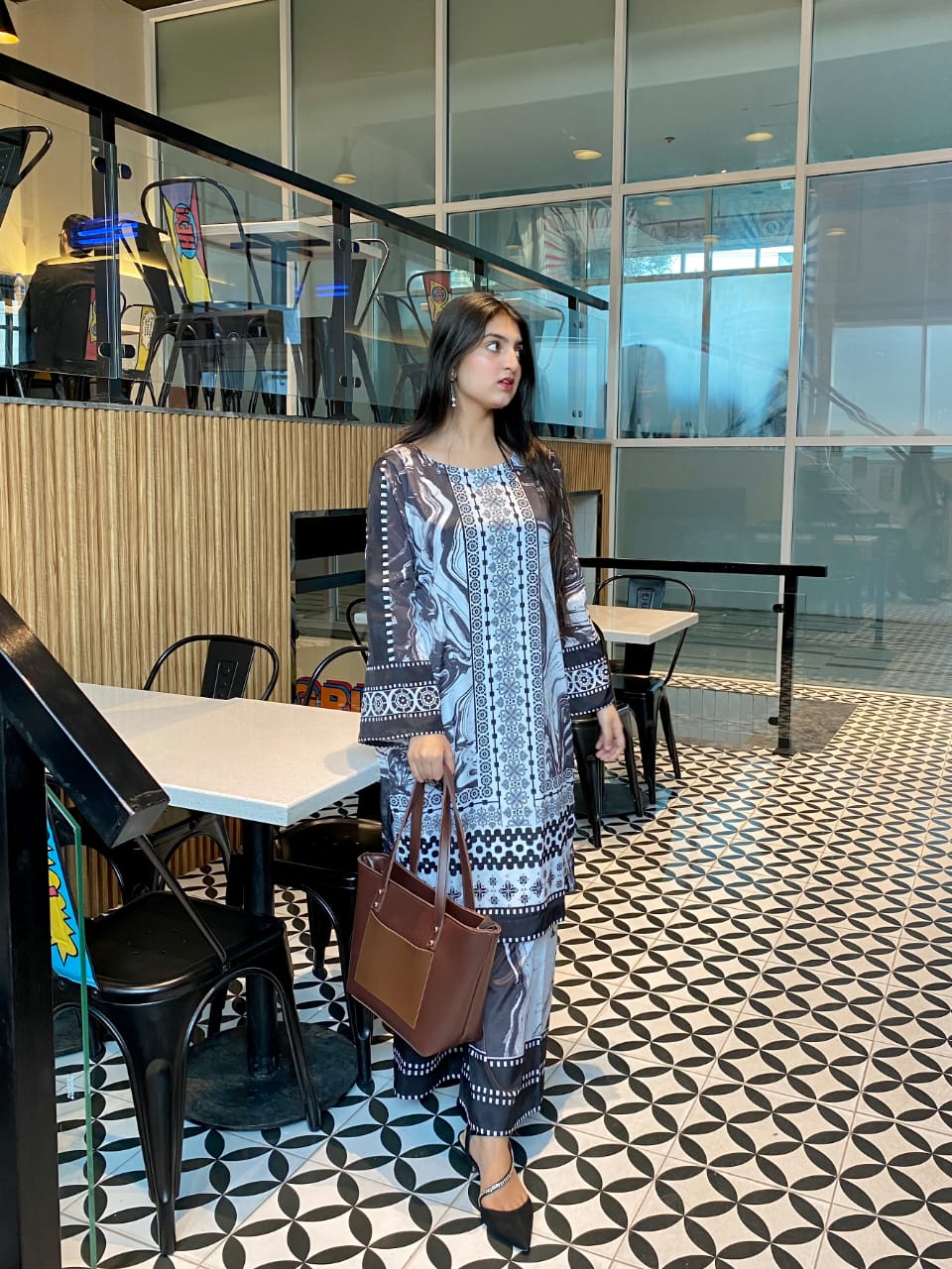 GREEN REENA TOTE BAG