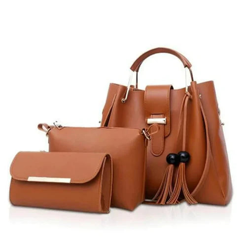 Elara Mustard 3PCS Bag