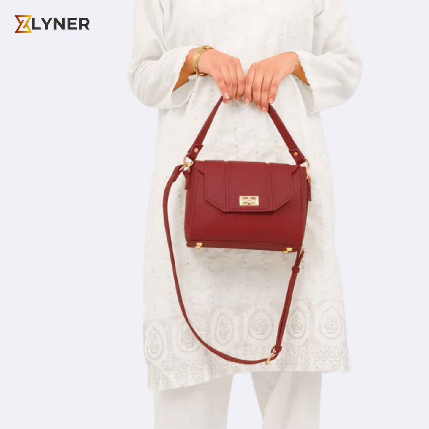 Liza Handbag, Maroon