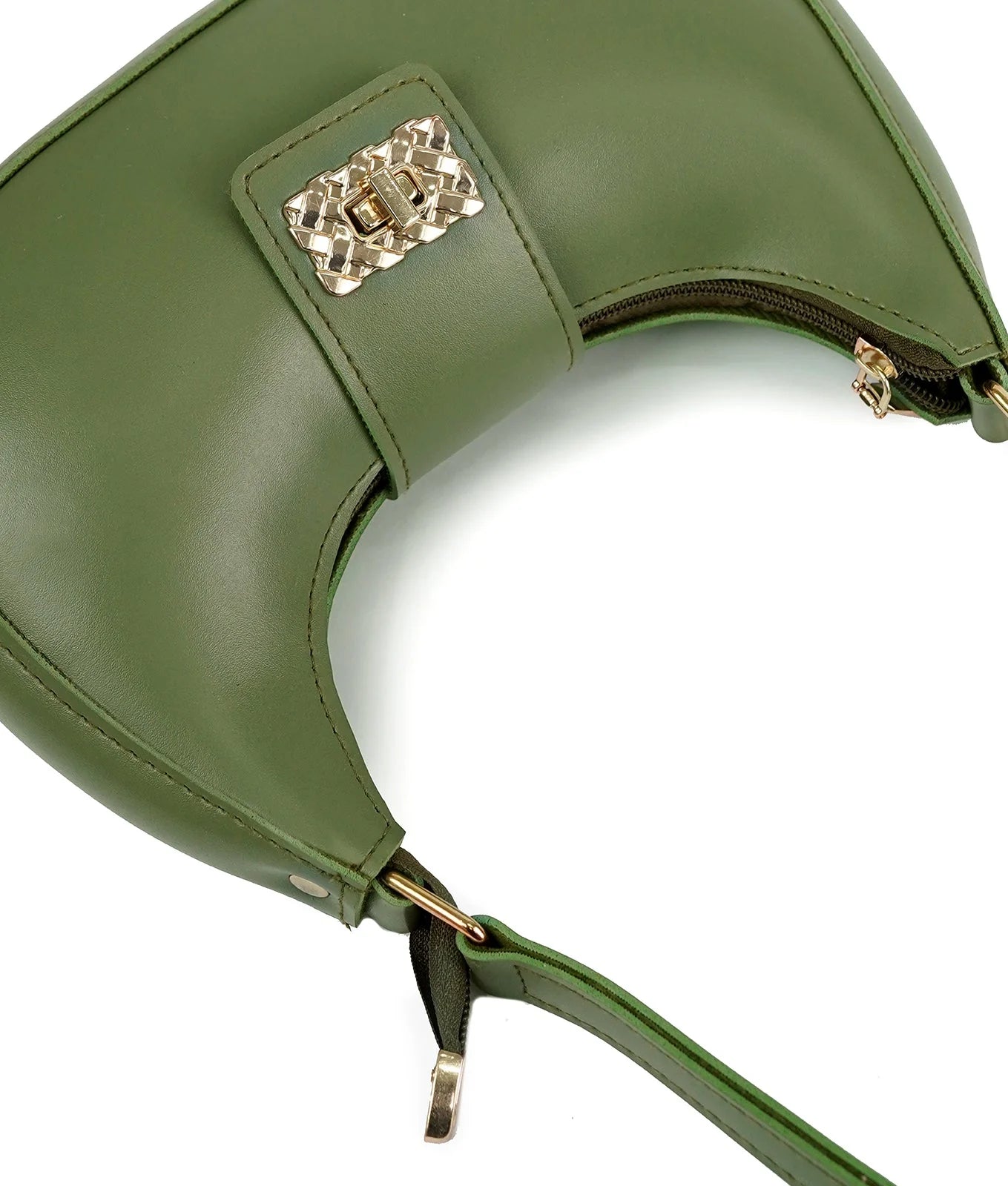 Green Salena Hand Bag