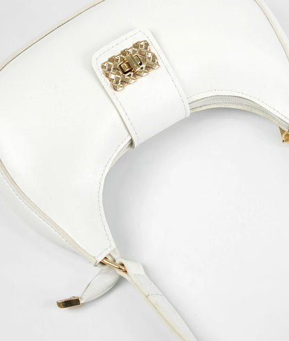 White Salena Hand Bag