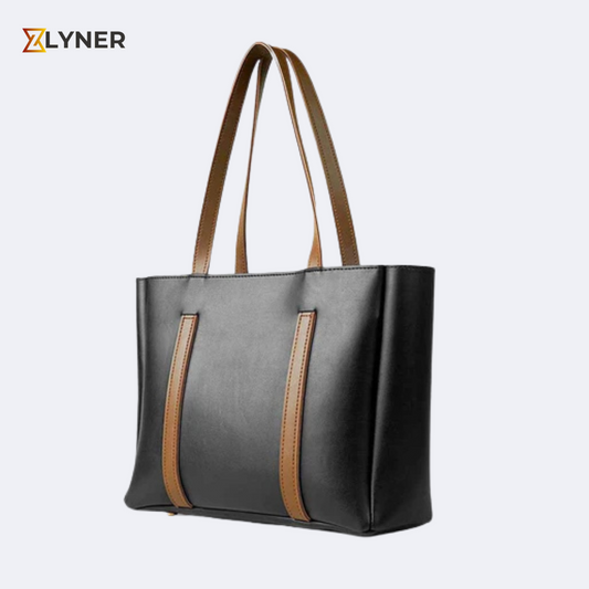 Black and Brown Tote Bag