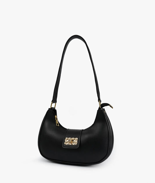 Black Salena Hand Bag